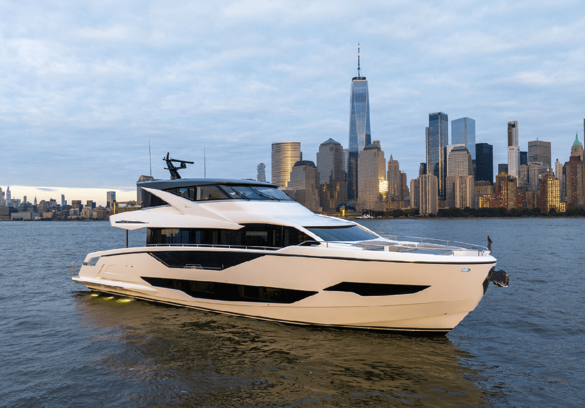 De Sunseeker Ocean 182 maakt zijn debuut op de Fort Lauderdale Boat Show in 2023.